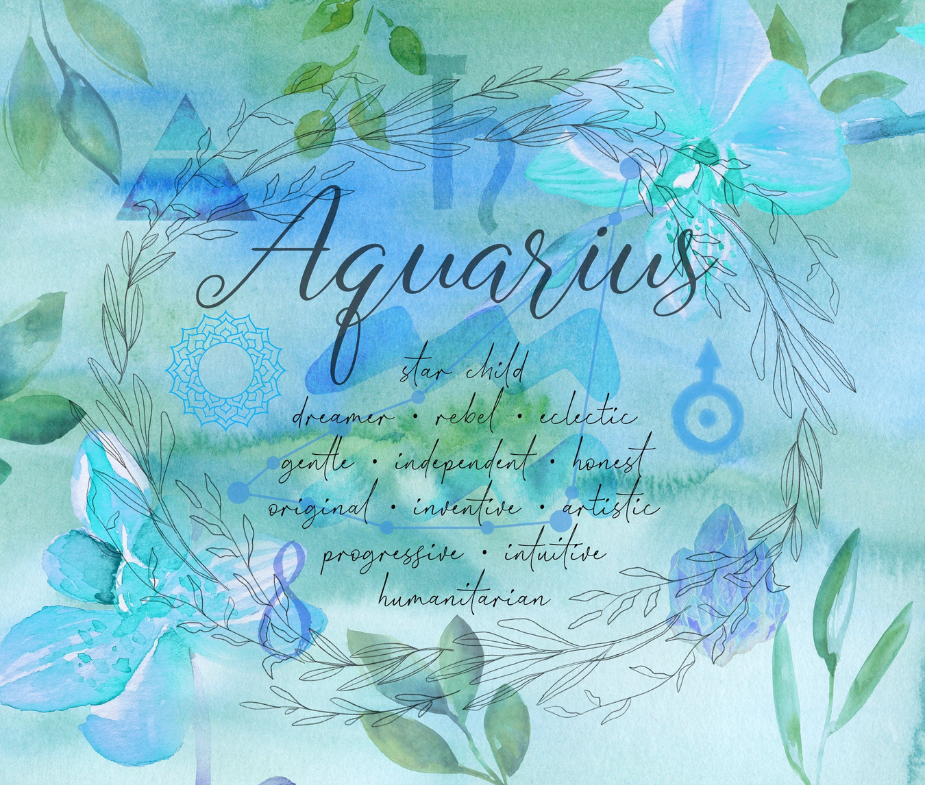 Aquarius • Jan 20-Feb 18