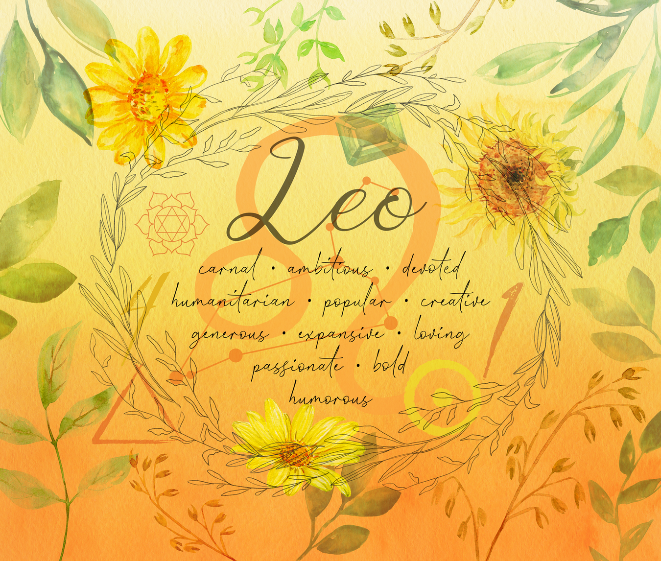 Leo • Jul 23-Aug 22