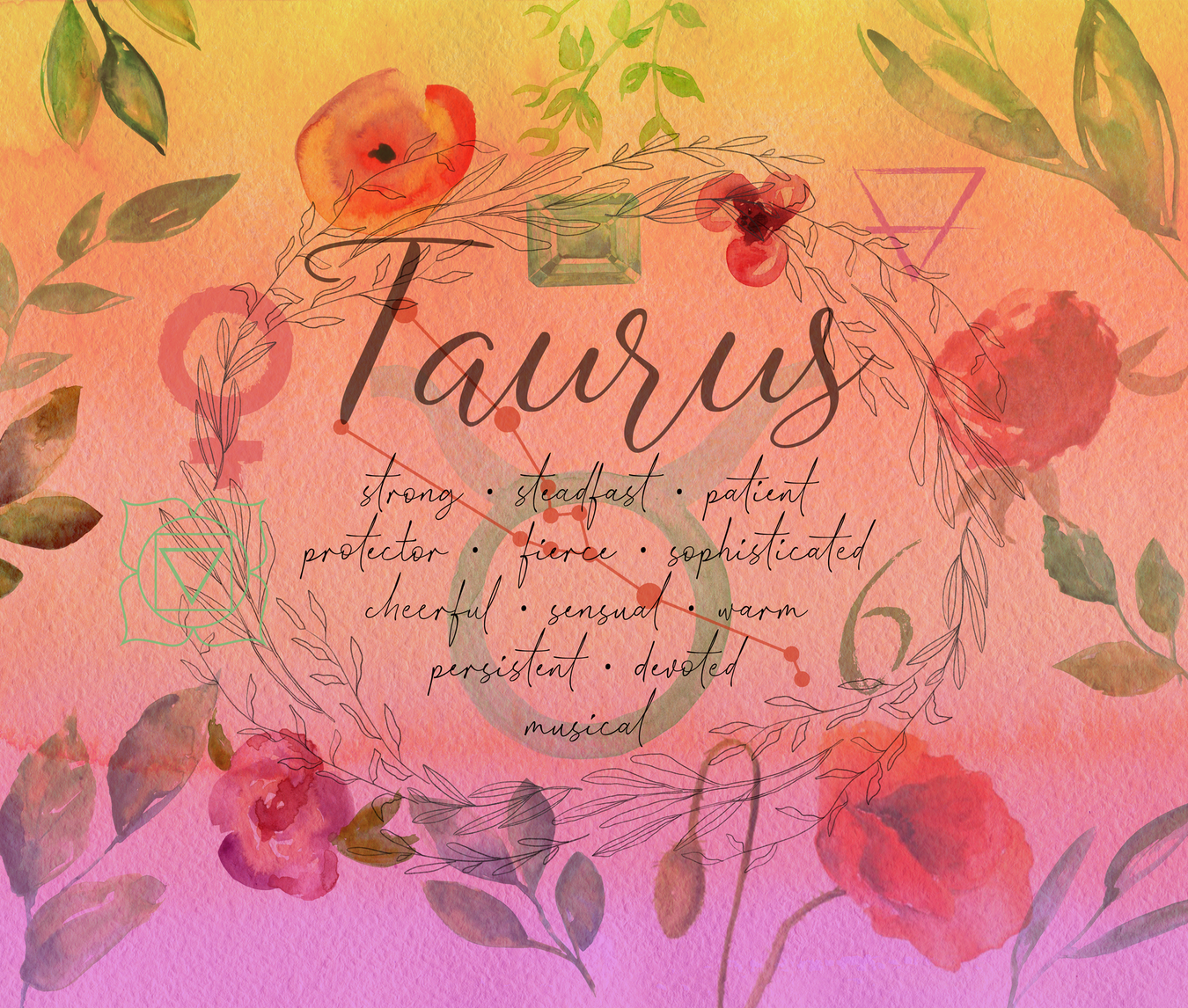 Taurus • Apr 20-May 20