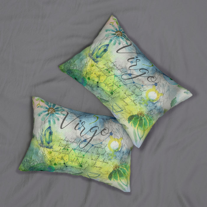 Virgo Spun Polyester Lumbar Pillow