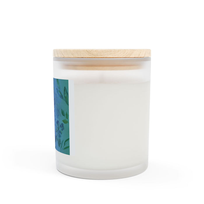 Pisces Frosted Glass Candle, 11oz