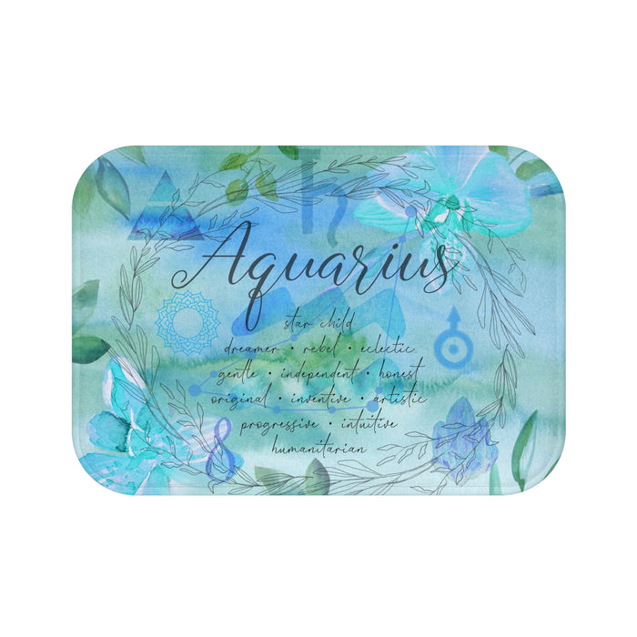 Aquarius Bath Mat