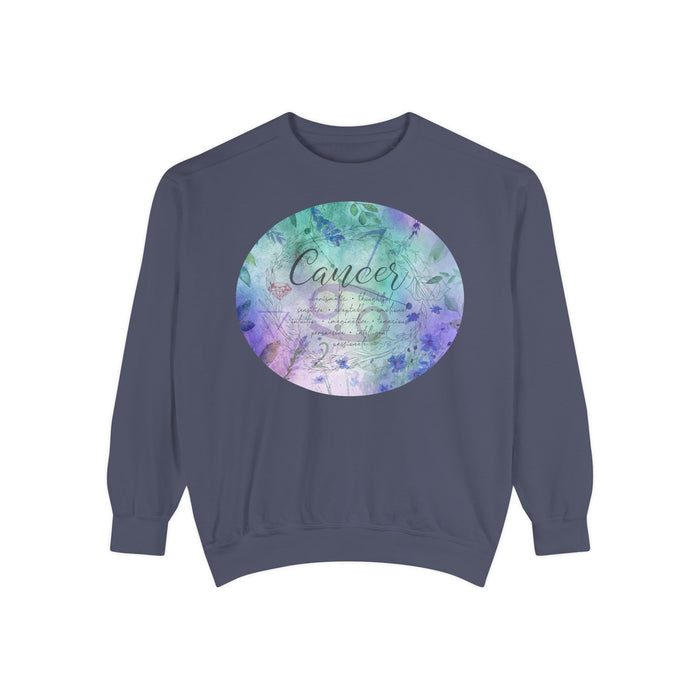 Cancer Unisex Garment-Dyed Sweatshirt