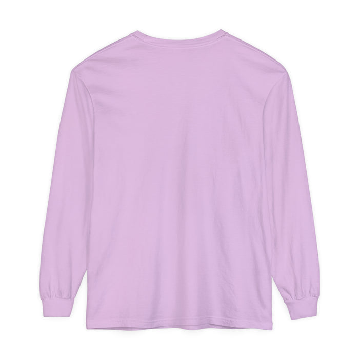 Pisces Unisex Garment-dyed Long Sleeve T-Shirt