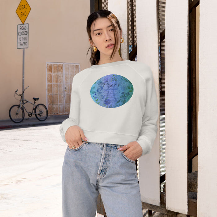 Pisces Women's Cropped Fleece Pullover