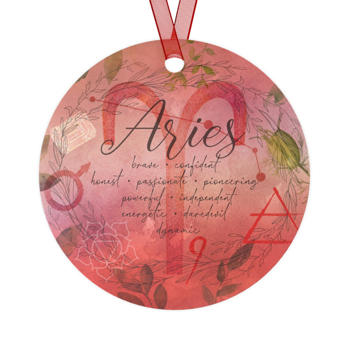 Aries Metal Ornaments