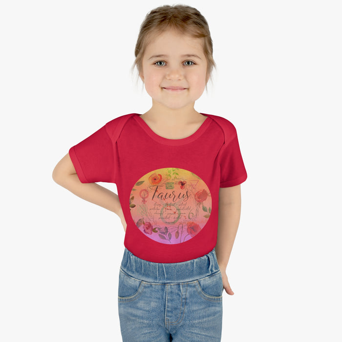 Taurus Infant Baby Rib Bodysuit