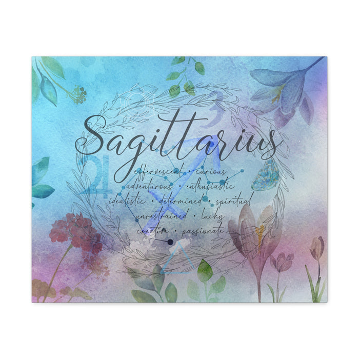 Sagittarius Canvas Gallery Wraps