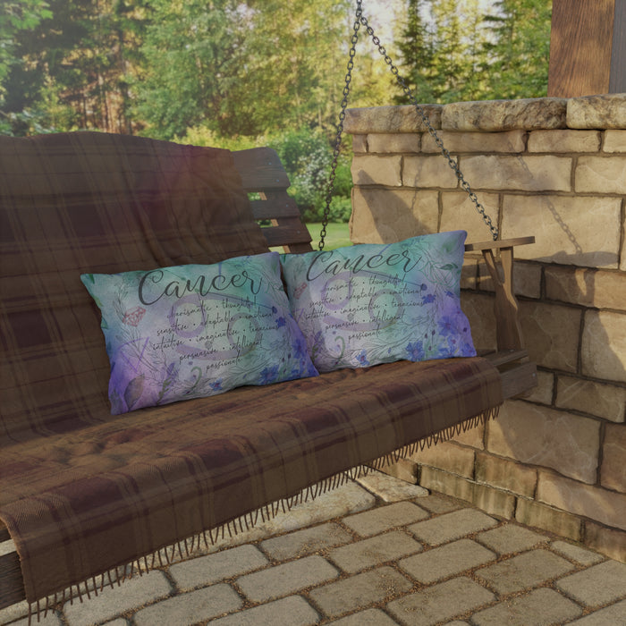 Cancer Outdoor Pillows
