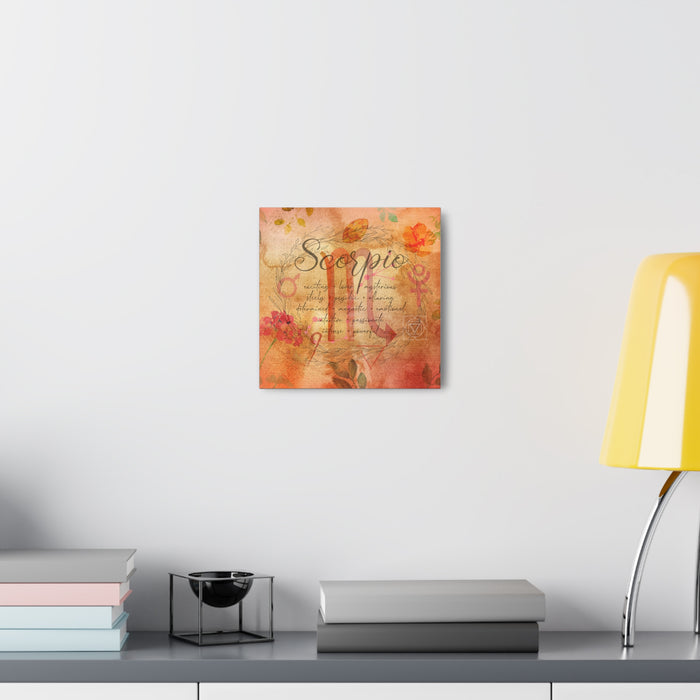 Scorpio Canvas Gallery Wraps