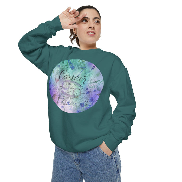 Cancer Unisex Garment-Dyed Sweatshirt