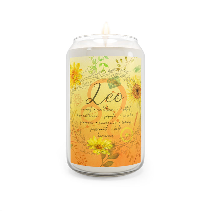 Leo Scented Candle, 13.75oz