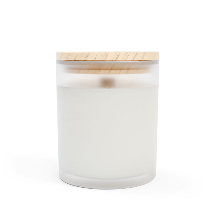 Taurus Frosted Glass Candle, 11oz