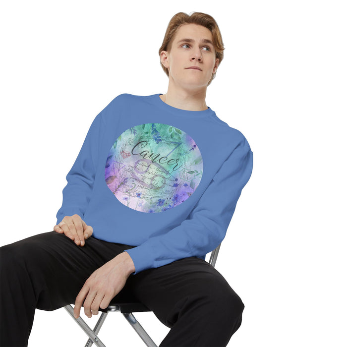 Cancer Unisex Garment-Dyed Sweatshirt