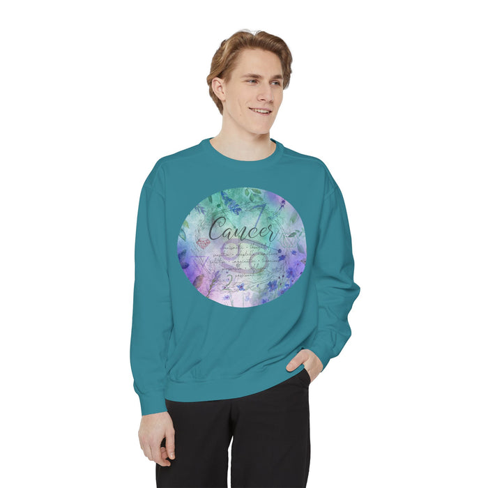 Cancer Unisex Garment-Dyed Sweatshirt