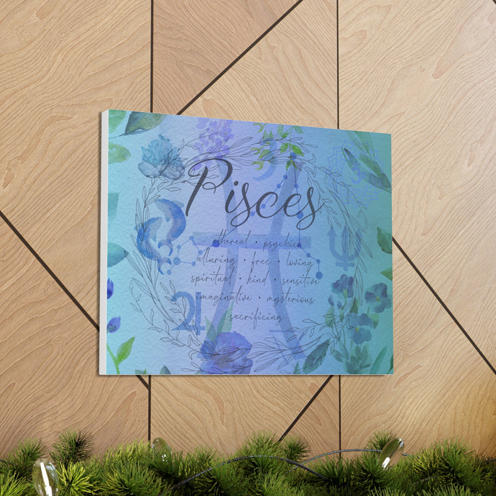 Pisces Canvas Gallery Wraps
