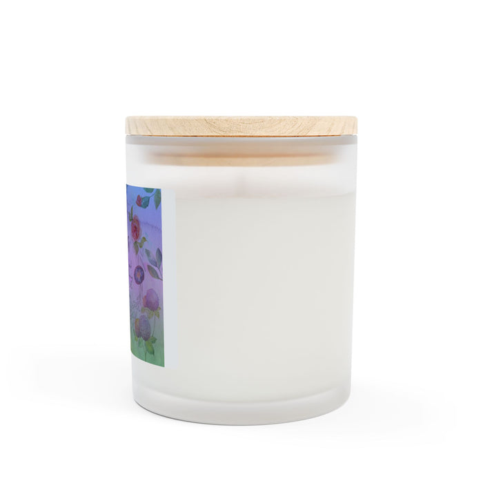 Libra Frosted Glass Candle, 11oz