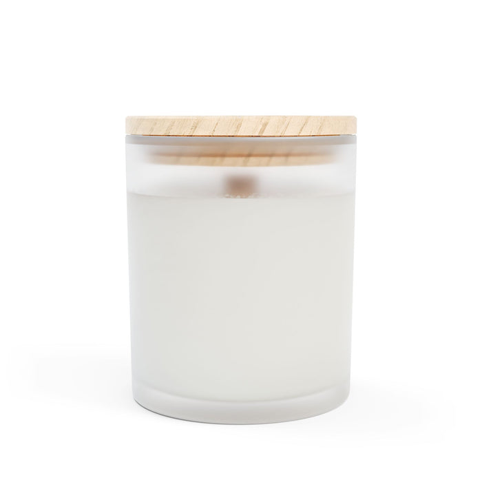 Pisces Frosted Glass Candle, 11oz