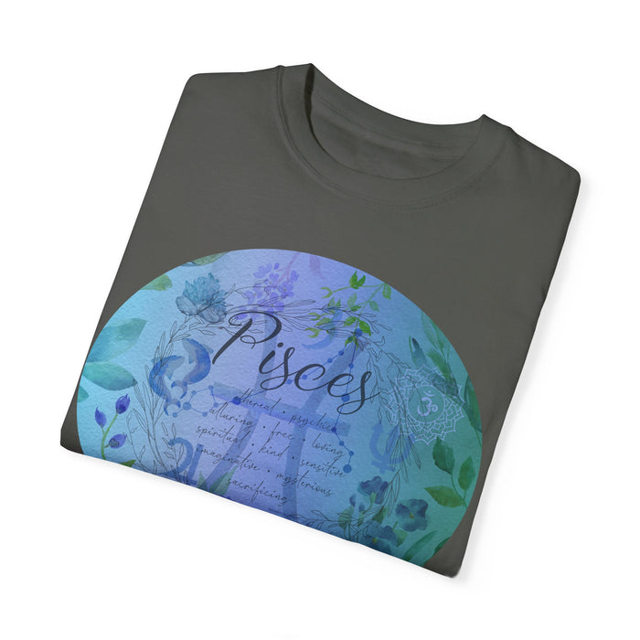 Pisces Unisex Garment-Dyed T-shirt
