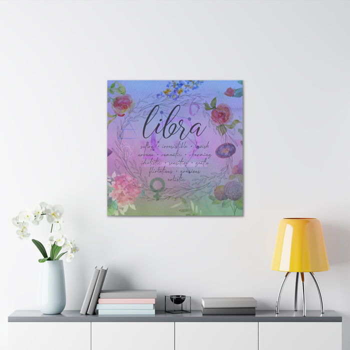 Libra Canvas Gallery Wraps