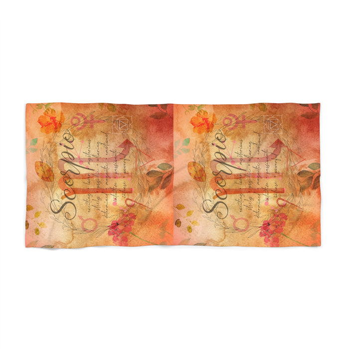 Scorpio Beach Towel