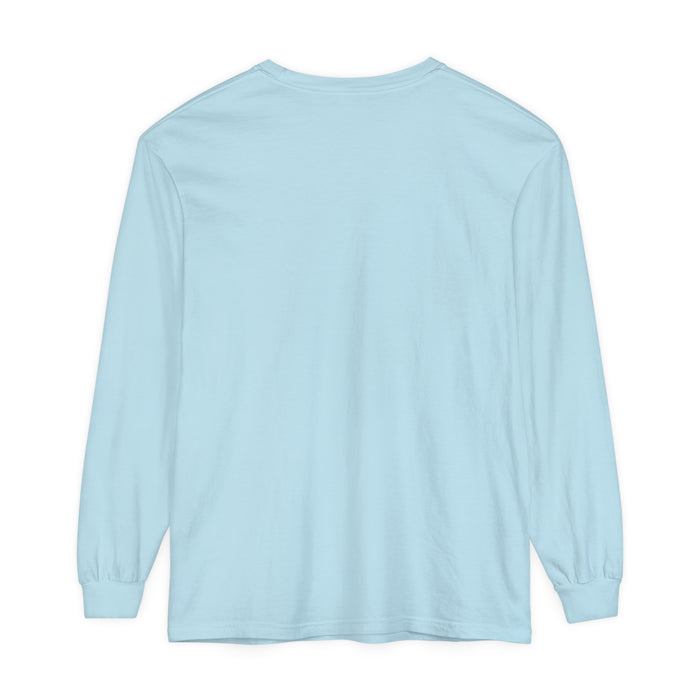 Pisces Unisex Garment-dyed Long Sleeve T-Shirt