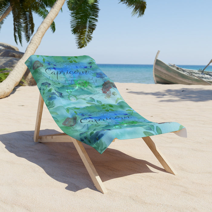Capricorn Beach Towel
