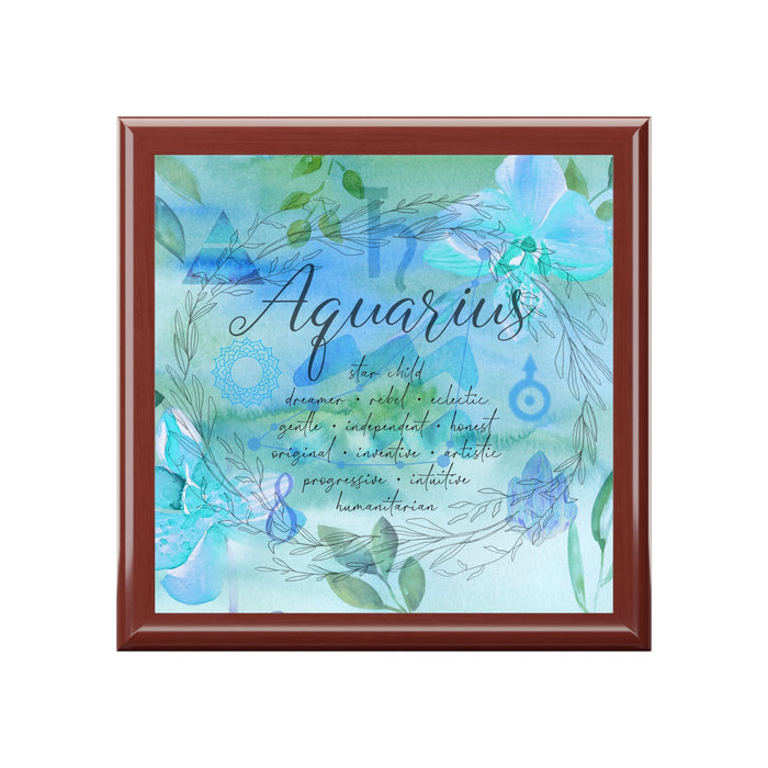 Aquarius Jewelry Box