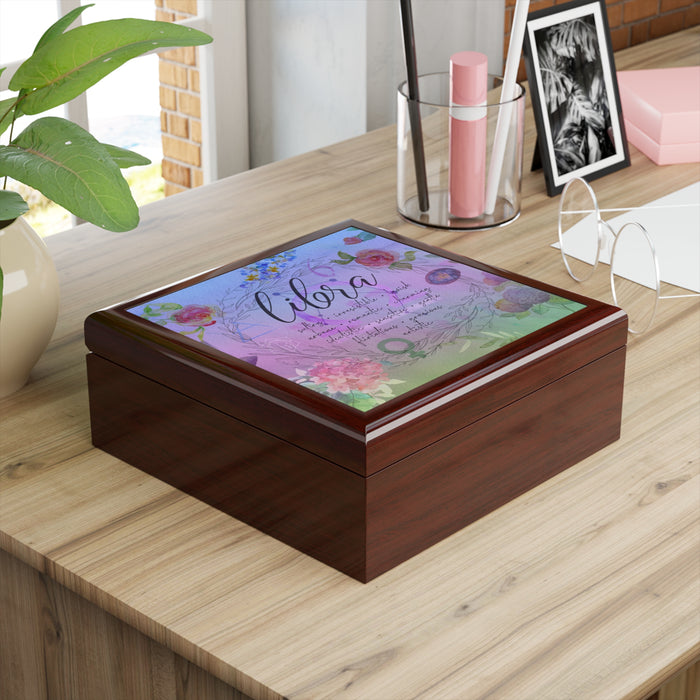 Libra Jewelry Box