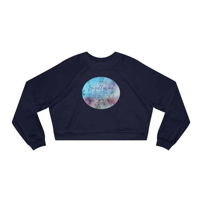 Sagittarius Women's Cropped Fleece Pullover