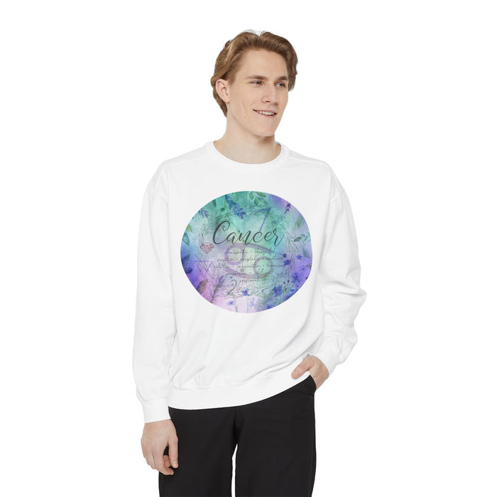 Cancer Unisex Garment-Dyed Sweatshirt