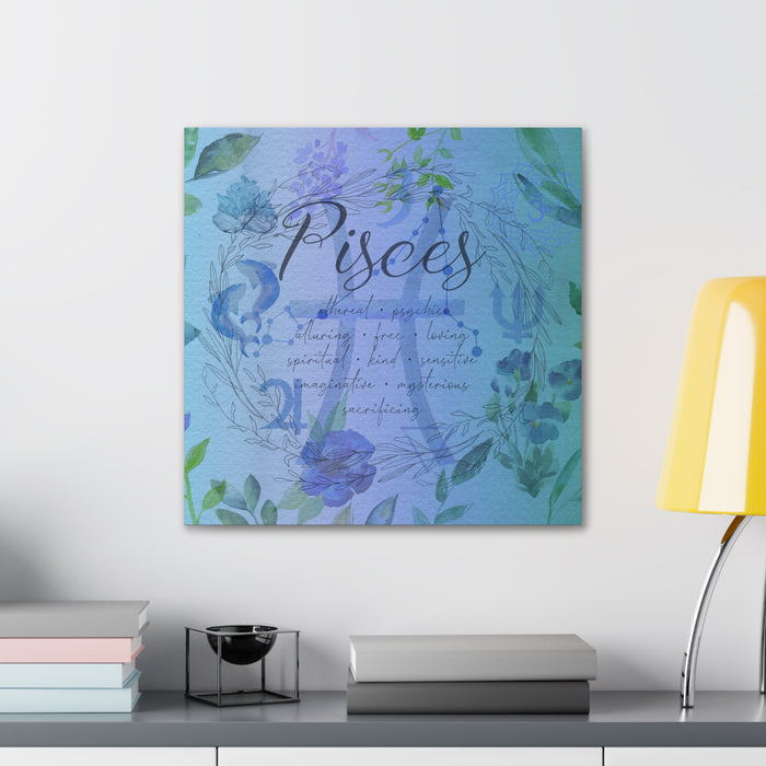 Pisces Canvas Gallery Wraps
