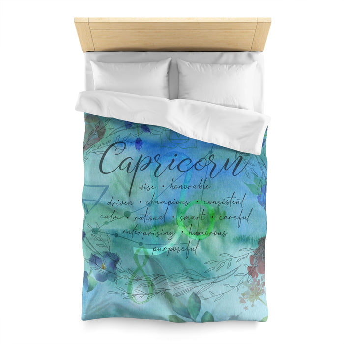 Capricorn Microfiber Duvet Cover