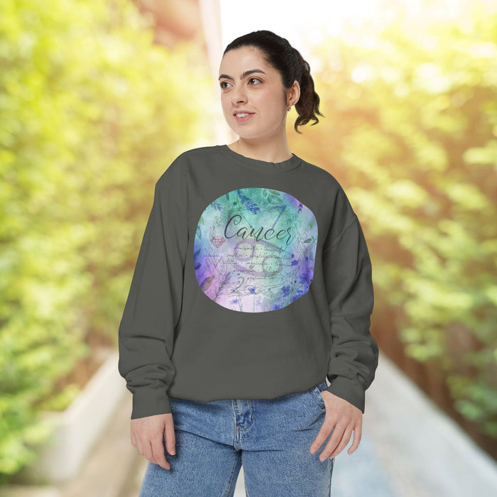 Cancer Unisex Garment-Dyed Sweatshirt