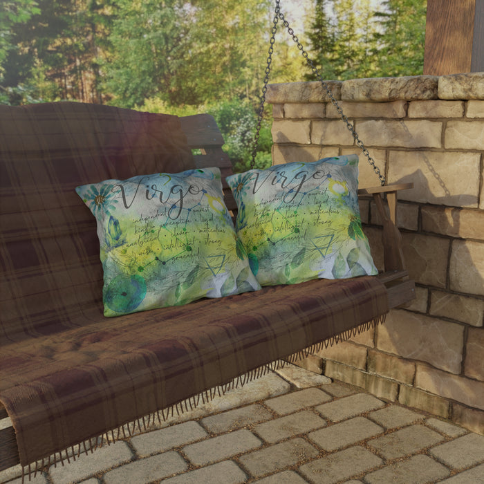 Virgo Outdoor Pillows