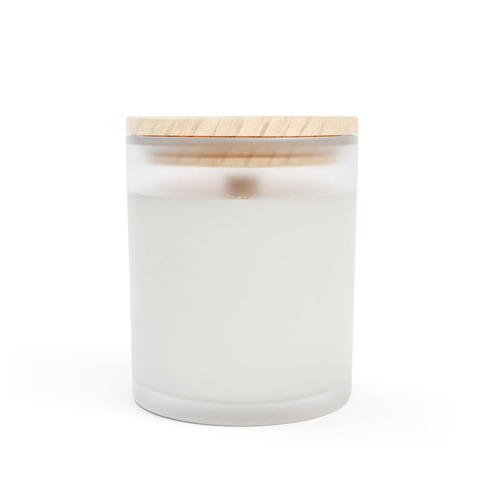 Aries Frosted Glass Candle, 11oz