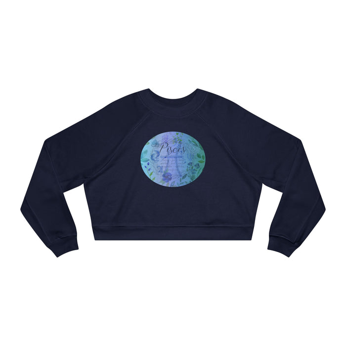 Pisces Women's Cropped Fleece Pullover
