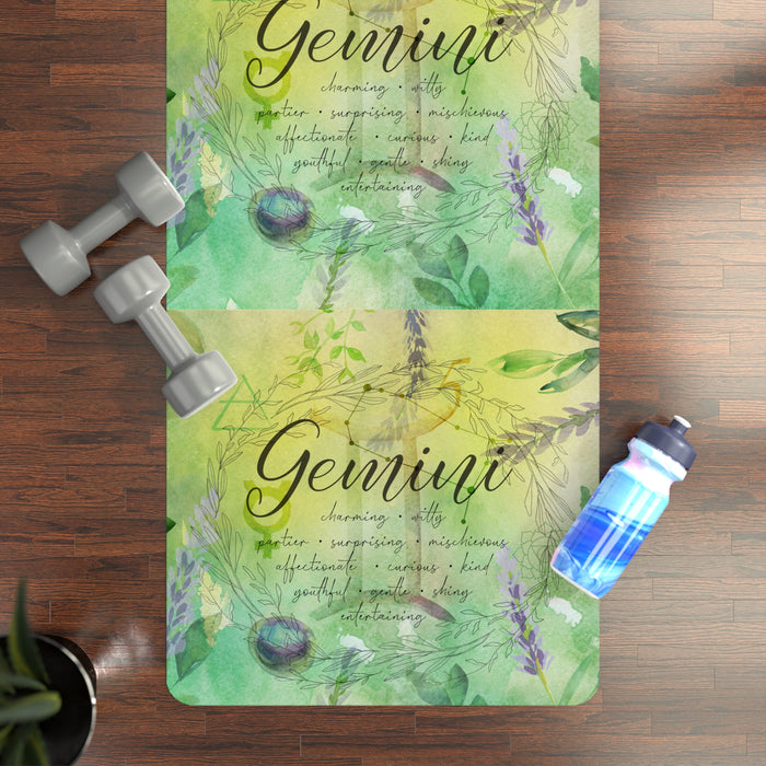 Gemini Rubber Yoga Mat