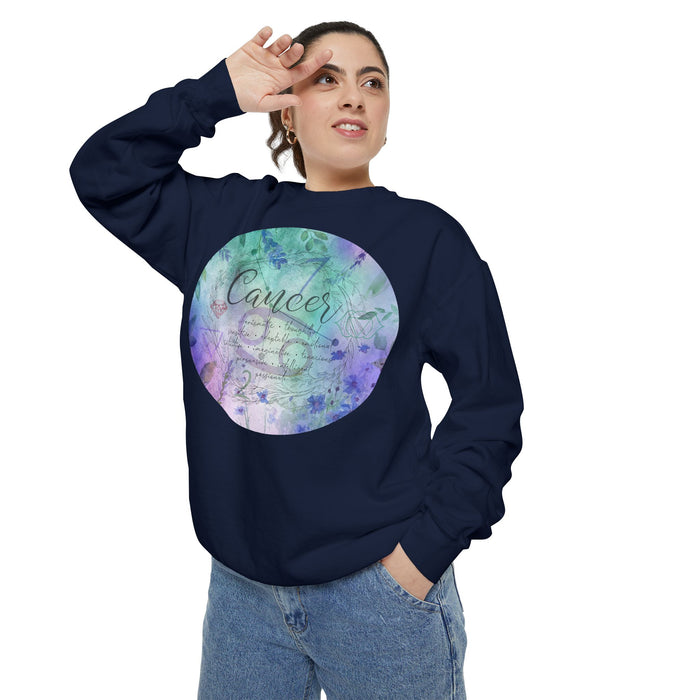 Cancer Unisex Garment-Dyed Sweatshirt