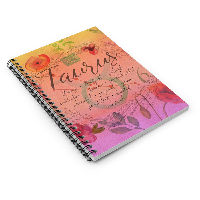 Taurus Spiral Notebook - Ruled Line