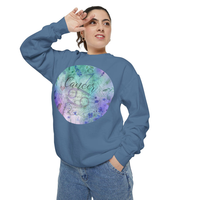 Cancer Unisex Garment-Dyed Sweatshirt