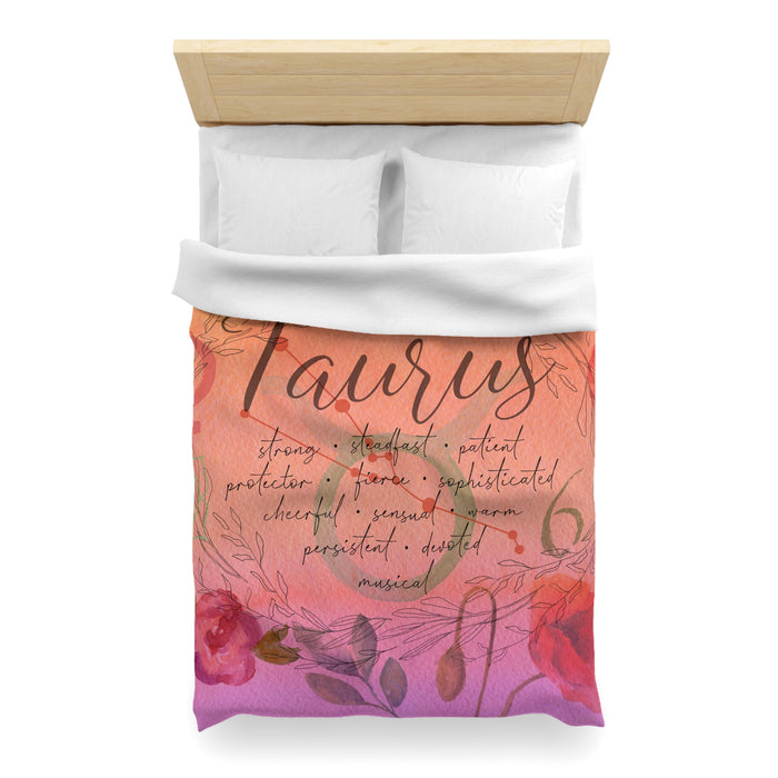Taurus Microfiber Duvet Cover
