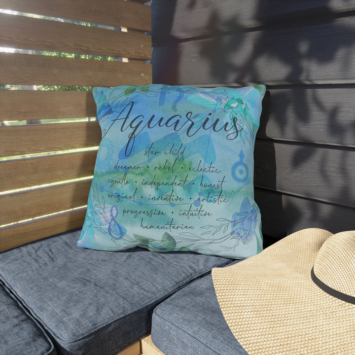 Aquarius Outdoor Pillows