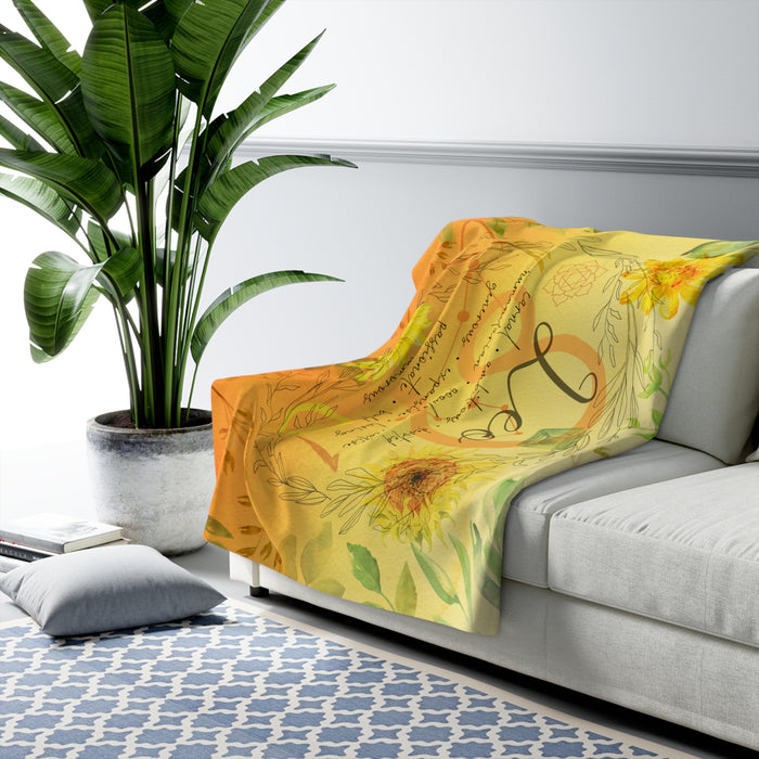 Leo Sherpa Fleece Blanket
