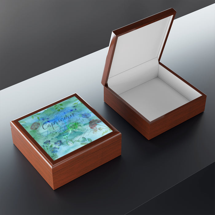 Capricorn Jewelry Box