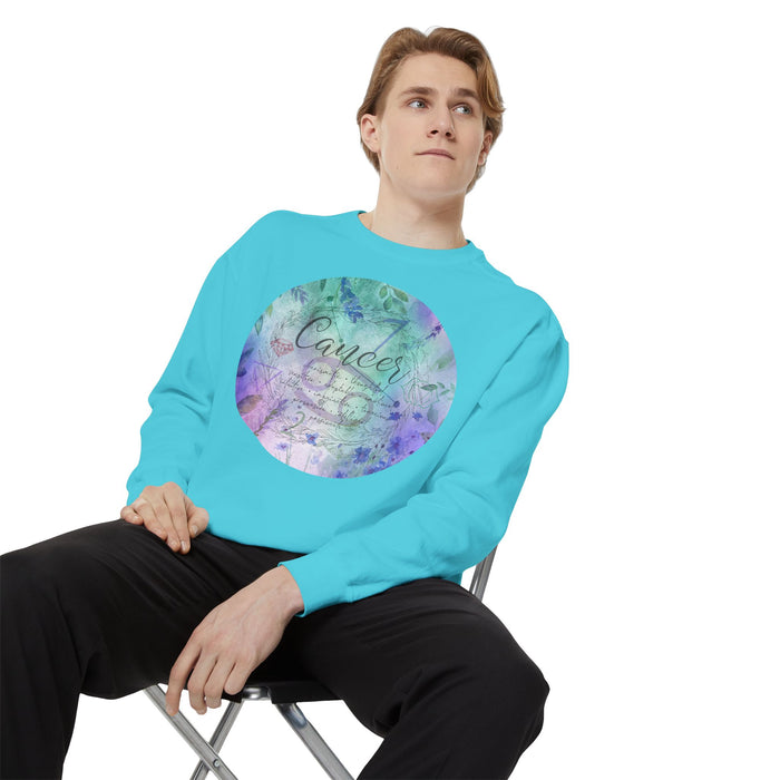 Cancer Unisex Garment-Dyed Sweatshirt
