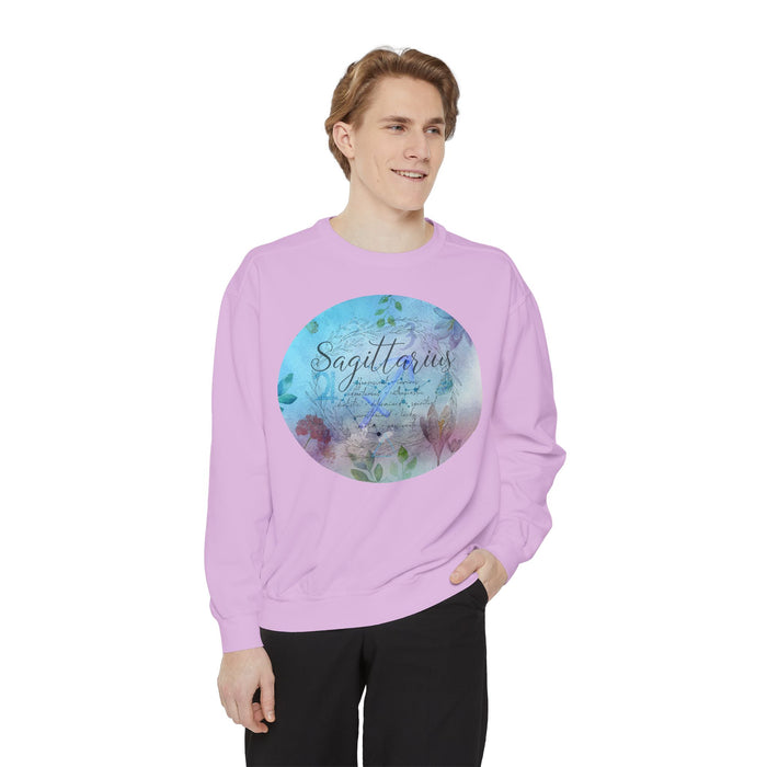 Sagittarius Unisex Garment-Dyed Sweatshirt