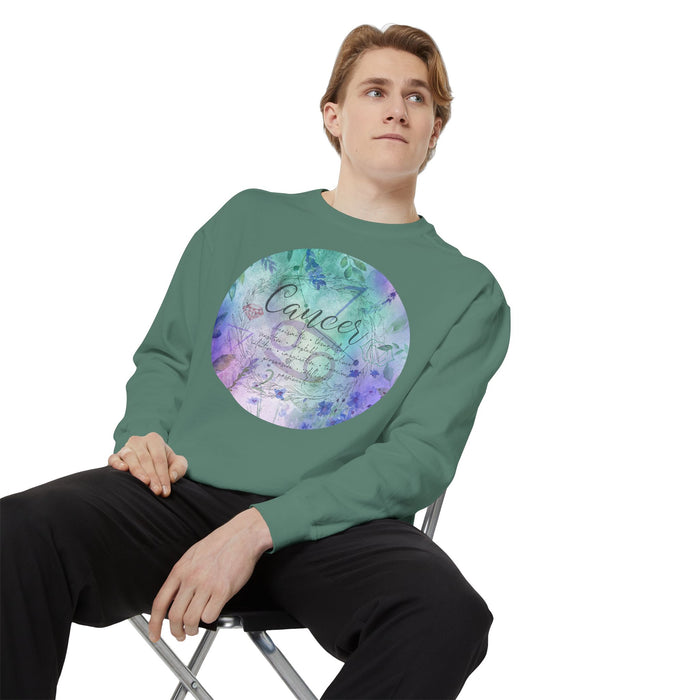Cancer Unisex Garment-Dyed Sweatshirt