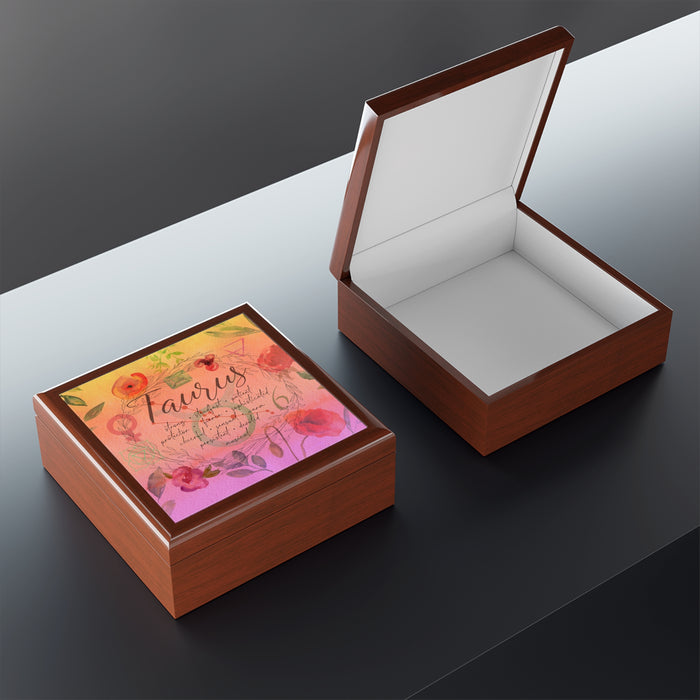 Taurus Jewelry Box