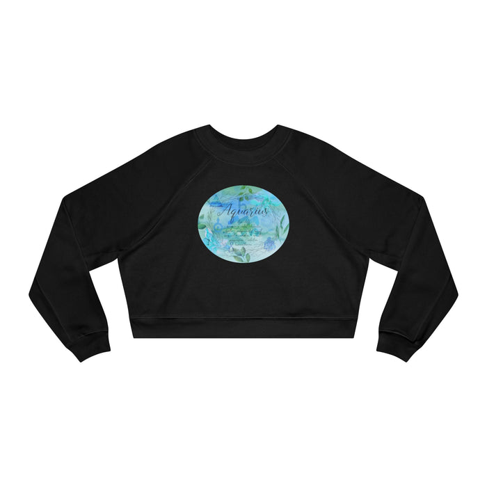 Aquarius Women's Cropped Fleece Pullover